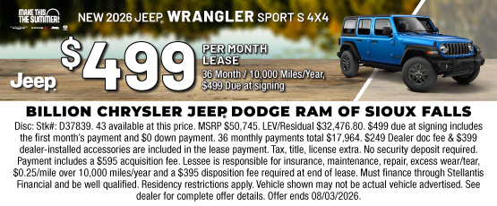 26JUL_BILD_LEASE_NEW 2026 JEEP WRANGLER SPORT S