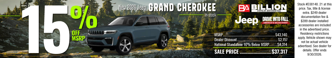 26SEP_BILD_NEW 2026 JEEP GRAND CHEROKEE