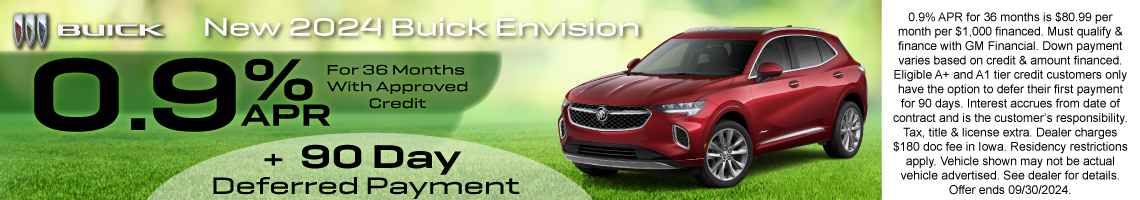 New 2024 Buick Envision Preferred