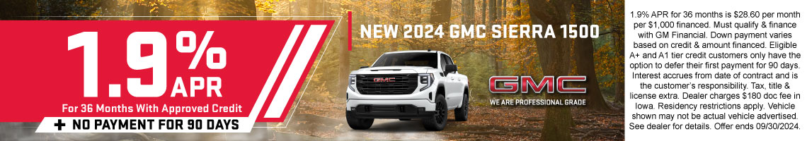 New 2024 GMC Sierra 1500 Denali