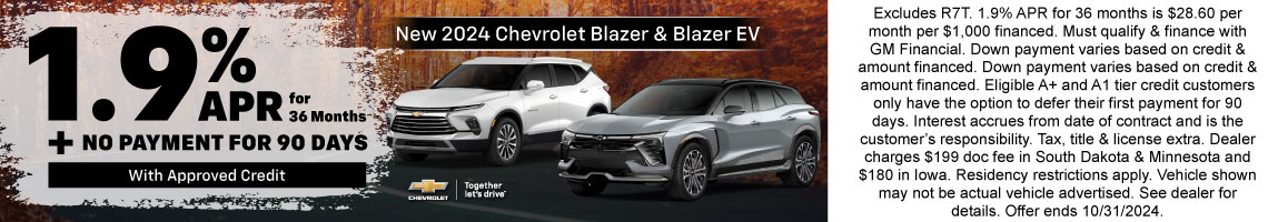 24OCT_BILGM_CHEVY_NEW 2024 CHEVY BLAZER & BLAZER EV