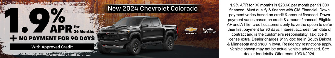 New 2024 Chevrolet Colorado  Work Truck