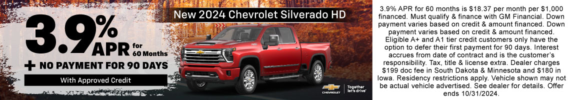 24OCT_BILGM_CHEVY_NEW 2024 CHEVY SILVERADO HD