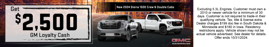 New 2024 GMC Sierra 1500 SLT