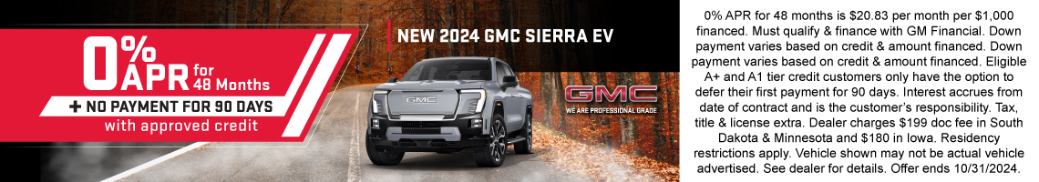 New 2024 GMC Sierra EV Denali Edition 1