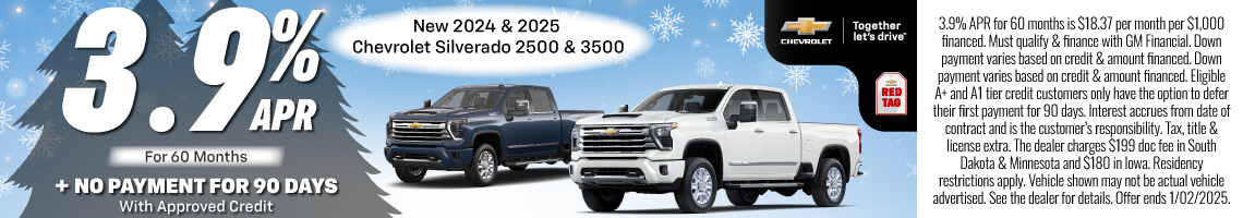 New 2025 Chevrolet Silverado 2500HD LT