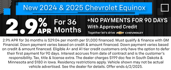 25MAY_BILGM_CHEVY_NEW 2024/2025 CHEVROLET EQUINOX
