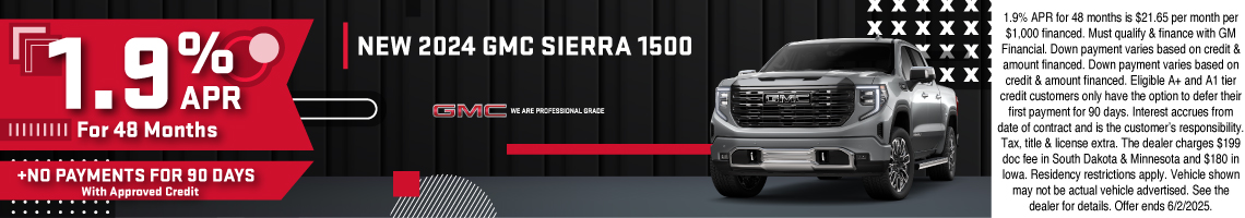 New 2024 GMC Sierra 1500 Denali