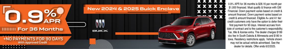 New 2025 Buick Enclave Sport Touring