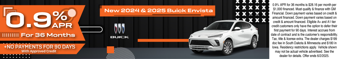 25MAY_BILGM_BUICK_NEW 2024/2025 BUICK ENVISTA