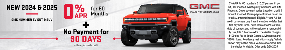 New 2025 GMC HUMMER EV SUV 3X