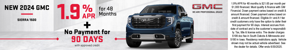 25JUN_BILGM_GMC_NEW 2024 GMC SIERRA 1500
