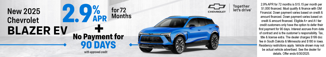 25JUN_BILGM_CHEVY_NEW 2025 CHEVROLET BLAZER EV