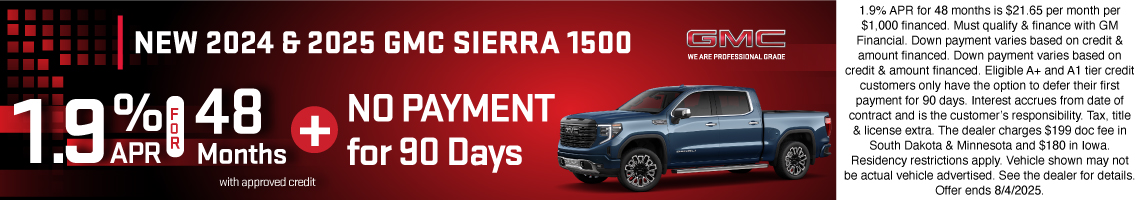 25JUL_BILGM_GMC_NEW 2024 & 2025 GMC SIERRA 1500