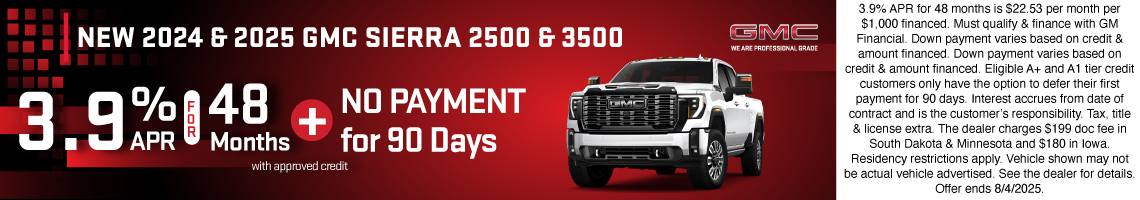 25JUL_BILGM_GMC_NEW 2024 & 2025 GMC SIERRA 2500 & 3500