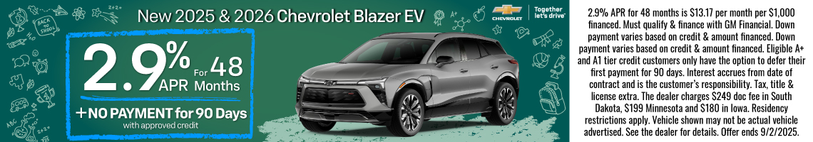 25AUG_BILGM_CHEVY_NEW 2025 & 2026 CHEVROLET BLAZER EV