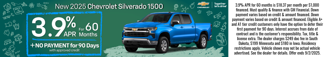 25AUG_BILGM_CHEVY_NEW 2025 CHEVROLET SILVERADO 1500