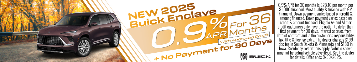 25SEP_BILGM_BUICK_NEW 2025 BUICK ENCLAVE