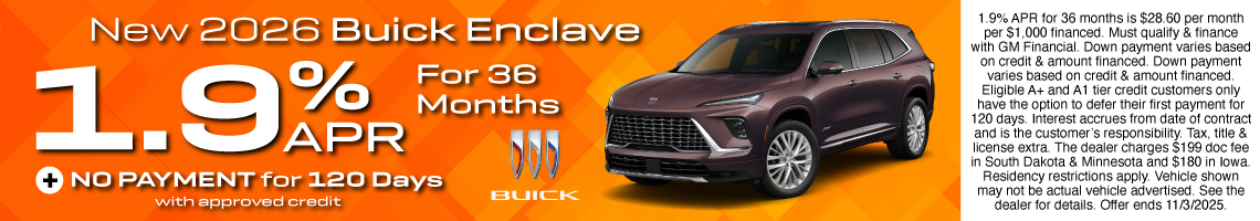 25OCT_BILGM_BUICK_NEW 2026 BUICK ENCLAVE