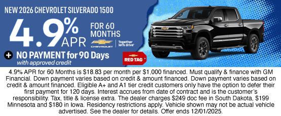 25NOV_BILGM_CHEVY_NEW 2026 CHEVROLET SILVERADO 1500