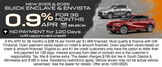 25NOV_BILGM_BUICK_NEW 2025 & 2026 BUICK ENCLAVE & ENVISTA