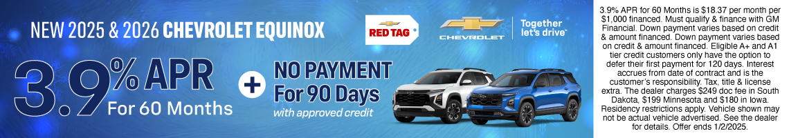 25DEC_BILGM_CHEVY_NEW 2025 & 2026 CHEVROLET EQUINOX