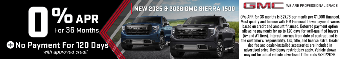 26APR_BILGM_NEW 2025 & 2026 GMC SIERRA 1500