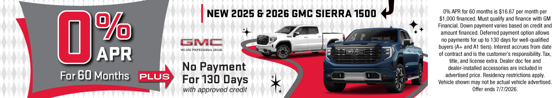 26JUN_BILGMC_NEW 2025 & 2026 GMC SIERRA 1500