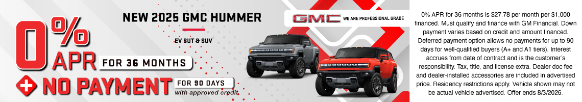 26JUL_BILGMC_NEW 2025 GMC HUMMER EV PICKUP & SUV