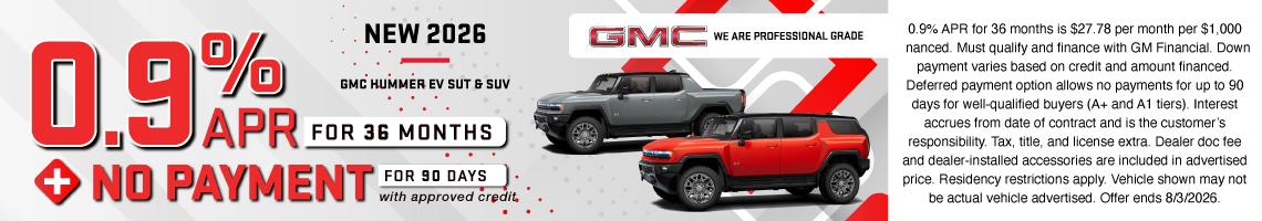 26JUL_BILGMC_NEW 2026 GMC HUMMER EV PICKUP & SUV