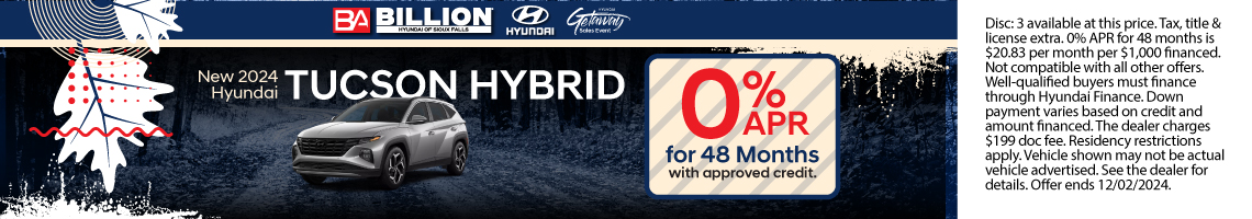 24NOV_BILH_NEW 2024 HYUNDAI TUCSON HYBRID