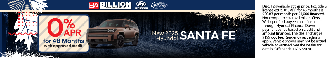 24NOV_BILH_NEW 2025 HYUNDAI SANTA FE