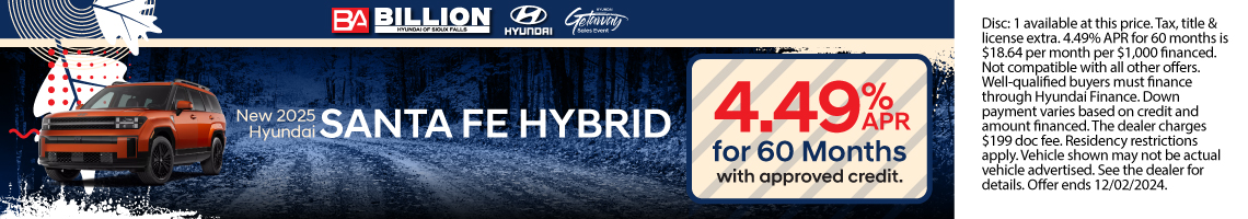 24NOV_BILH_NEW 2025 HYUNDAI SANTA FE HYBRID