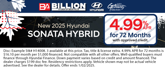 24DEC_BILH_NEW 2025 HYUNDAI SONATA HYBRID