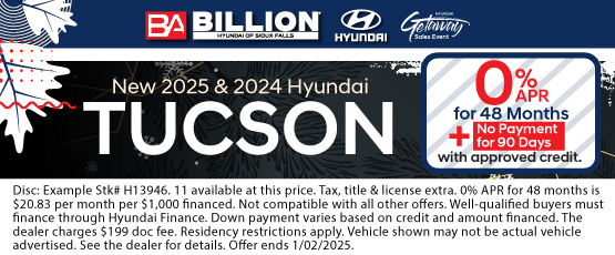 24DEC_BILH_NEW 2024/2025 HYUNDAI TUCSON