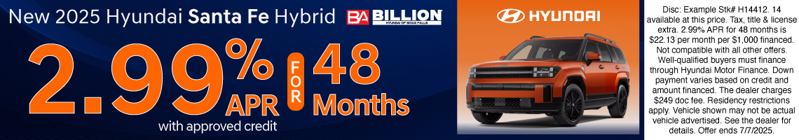 New 2025 Hyundai Santa Fe Hybrid Limited