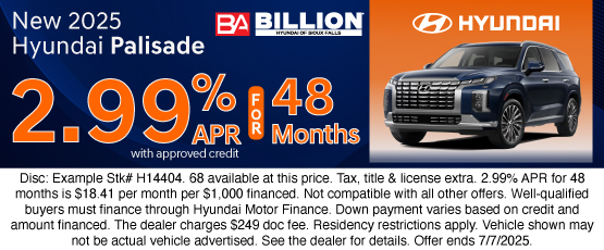 25JUN_BILH_NEW 2025 HYUNDAI PALISADE