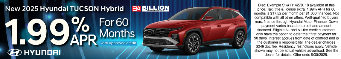 25SEP_BILH_NEW 2025 HYUNDAI TUCSON HYRBID