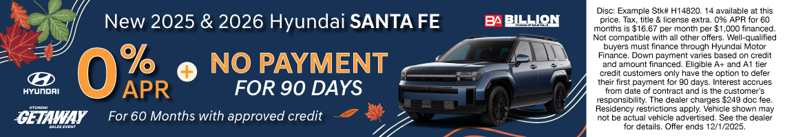 25NOV_BILH_NEW 2025 & 2026 HYUNDAI SANTA FE
