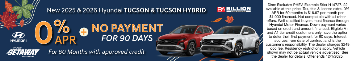 25NOV_BILH_NEW 2025 & 2026 HYUNDAI TUCSON & TUCSON HYBRID