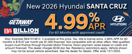 25NOV_BILH_NEW 2026 HYUNDAI SANTA CRUZ
