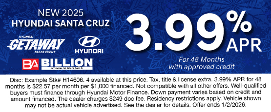 25DEC_BILH_NEW 2025 HYUNDAI SANTA CRUZ