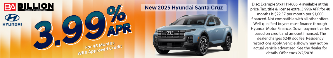 26JAN_BILH_NEW 2025 HYUNDAI SANTA CRUZ