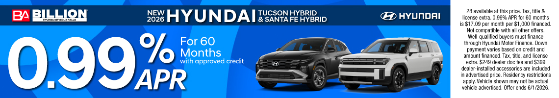 26MAY_BILH_NEW 2026 HYUNDAI TUCSON HYBRID & SANTA FE HYBRID