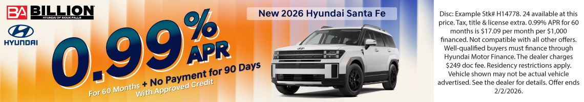 26JAN_BILH_NEW 2026 HYUNDAI SANTA FE