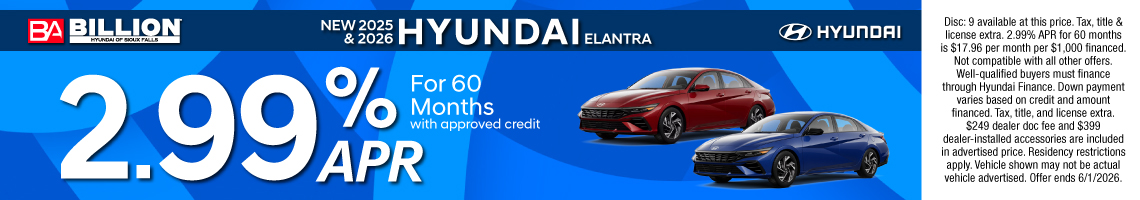 26MAY_BILH_NEW 2025 & 2026 HYUNDAI ELANTRA