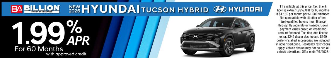 26JUN_BILH_APR_NEW 2026 HYUNDAI TUCSON HYBRID