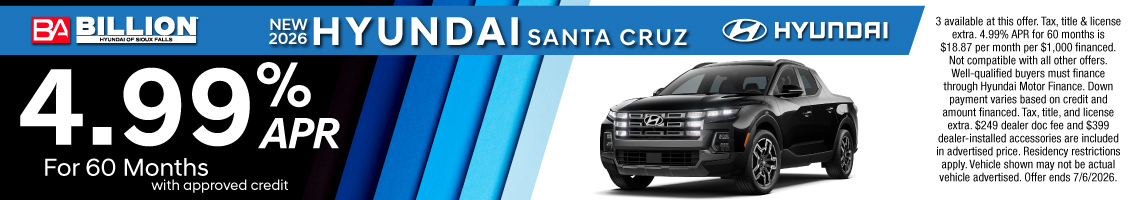 26JUN_BILH_APR_NEW 2026 HYUNDAI SANTA CRUZ