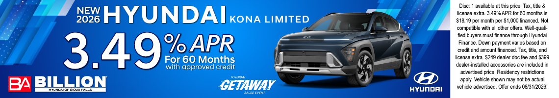 26AUG_BILH_NEW 2026 HYUNDAI KONA LIMITED