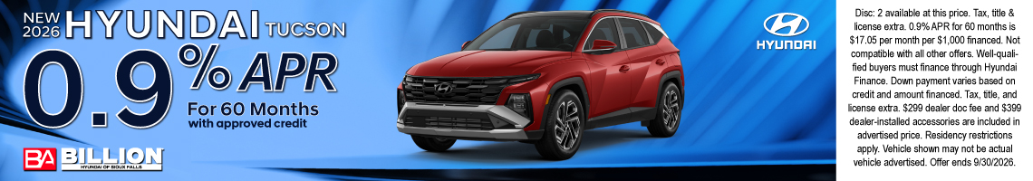 New 2026 Hyundai Tucson SEL Plus